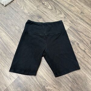 Hollister Black Bike Shorts for Women